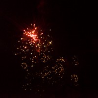Silvester Feuerwerk 2014