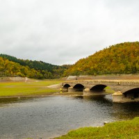 Die alte Brücke von Asel